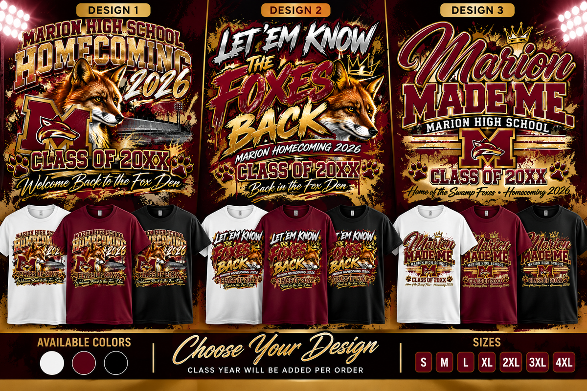 Marion High School Homecoming Shirt