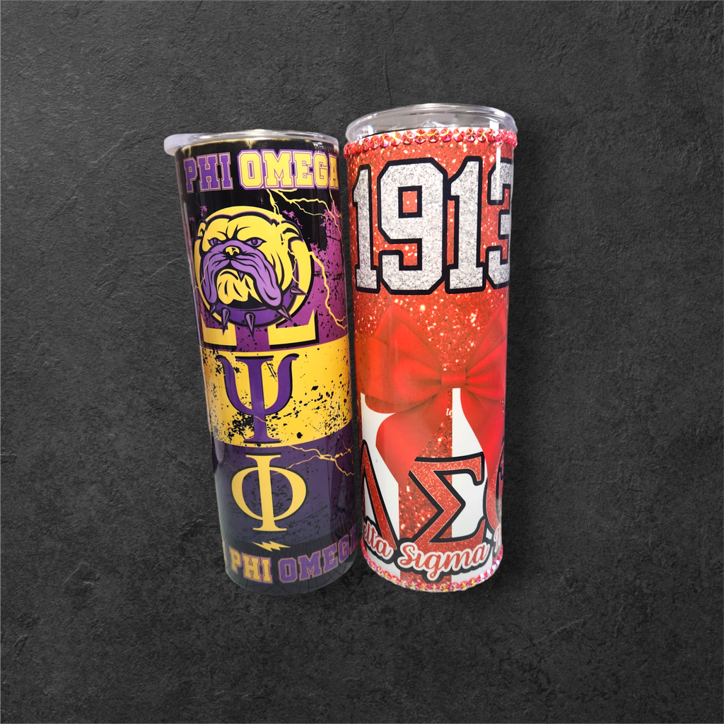 Sorority and Fraternity Tumbler Set
