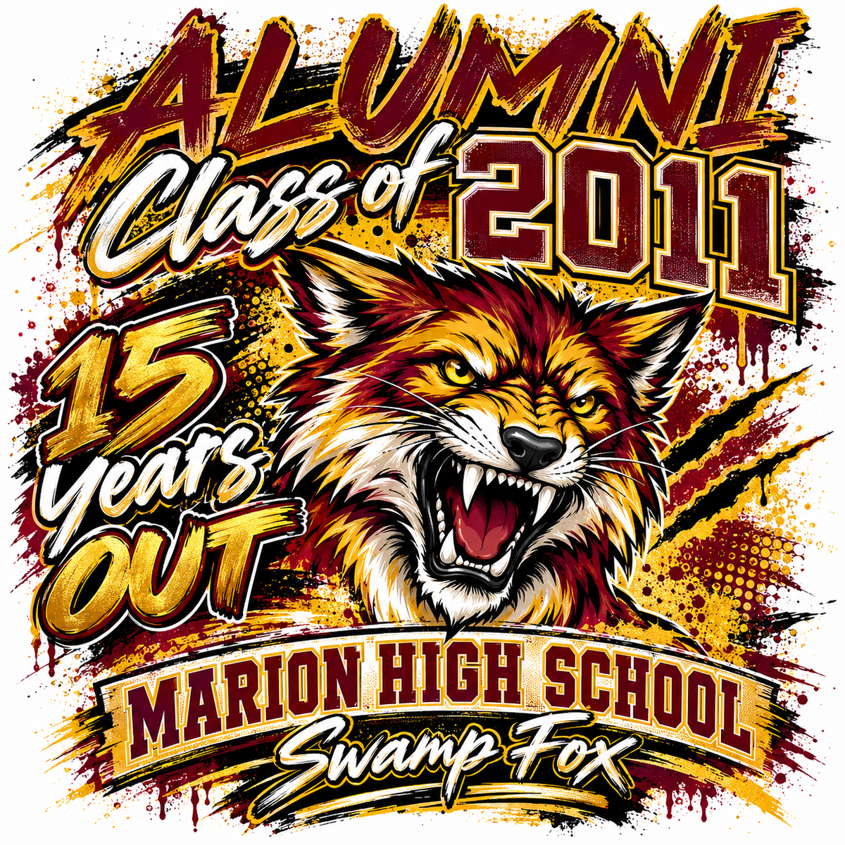 Marion High School Homecoming Shirt - Class of 2011